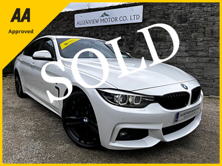 2017 BMW 4 Series 420D M SPORT GRAN COUPE 4DR FANTASTIC CONDITION