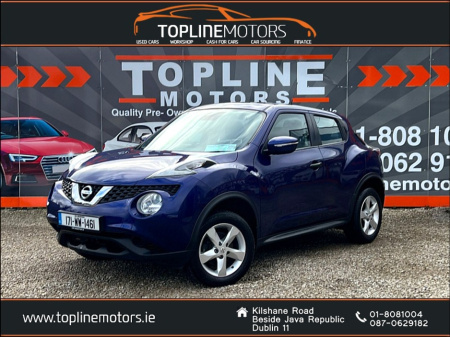 2017 Nissan Juke AUTO==LOW KMS==IMMACULATE CONDITION== €11,995
