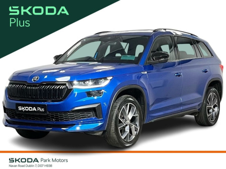 2023 Skoda Kodiaq Sportline 7 Seat DSG 2.0TDI 150BHP - Reversing Camera - Panoramic Sunroof - Climate Control - Heated Seats - Apple CarPlay/Android Auto