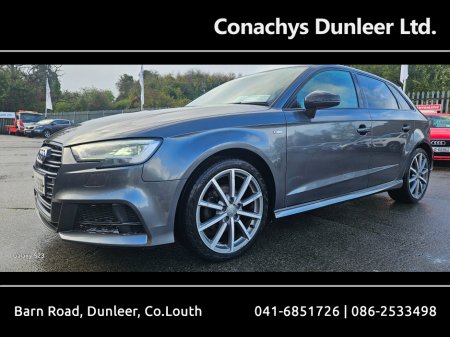 2017 Audi A3 1.6 TDI S LINE BLACK EDITION 116PS 5DR **** (TRADE SALE)**** €12,500