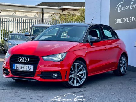 2014 Audi A1 RED & BLACK AUTOMATIC STUNNING