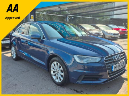 2015 Audi A3 1.4TFSI, AUTOMATIC, SALOON, LOW MILES, NATIONWIDE WARRANTY, AA APPROVED, 5 STAR REVIEWS €15,995