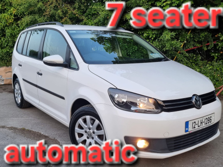2012 Volkswagen Touran 2012 VOLKSWAGEN TOURAN AUTOMATIC DIESEL €8,990 €9,990