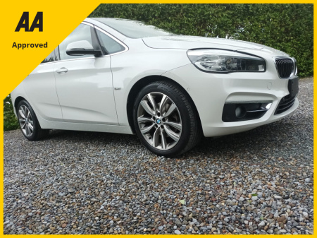 2016 BMW 2 Series 218i 1.5 PETROL AUTOMATIC LOADED WITH EXTRAS SPORTS LEATHER STEERING WHEEL M SPORT SUSPENSION LUXURY LINE ONLY 36697KMS PART SERVICE HISTORY 3 INPUTS JUST FULLY SERVICED 2 YEARS NCT ONE YEARS ROAD TAX
