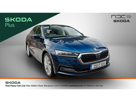 2023 Skoda Octavia STYLE 1.0 TSI 110 BHP-DSG-AUTO WITH ONLY 18,000KM- AS NEW 2 YEAR FACTORY WARRANTY-LAVA BLUE-IVORY TRIM