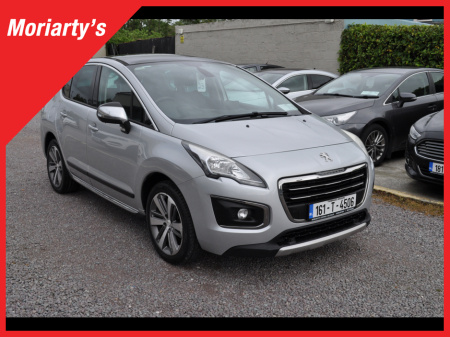 2016 Peugeot 3008 1.6 HDI BLUE ALLURE S/S 120BHP 5DR €9,950
