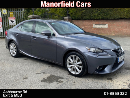 2015 Lexus IS 300 h EXECUTIVE EDITION 2.5 PETROL HYBRID AUTOMATIC 4DR SALOON *FULL LEXUS SERVICE HISTORY* *HIGH SPEC* *LOW KMS* *NEW NCT 03/2027* *TAX 11/2025* *FINANCE ARRANGED TODAY* *LEXUS WARRANTY UNTIL 03/2026* €17,950
