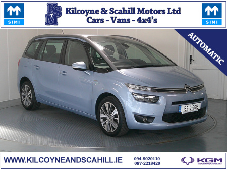 2016 Citroen Grand C4 Picasso 1.6 BLUE HDI 1 120 EXCLUSIVE EAT6 120PS 5DR AUTO