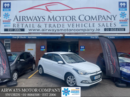 2017 Hyundai i20 * DELUXE * MANUAL * 5DR * REV CAM * SRVCE HISTORY * AIRCON * ALLOYS * FOGS * €12,500