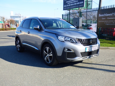 2019 Peugeot 3008 1.5 HDI 130 BHP ALLURE AUTO // ONE OWNER // GREAT CONDITION // 07/27 NCT // REVERSE CAMERA, BLUETOOTH AND ELECTRIC WINDOWS //