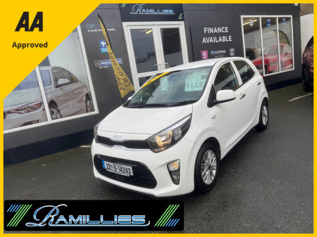 2022 Kia Picanto 1.0i 12 Month Warranty €47 Per Week €10,450