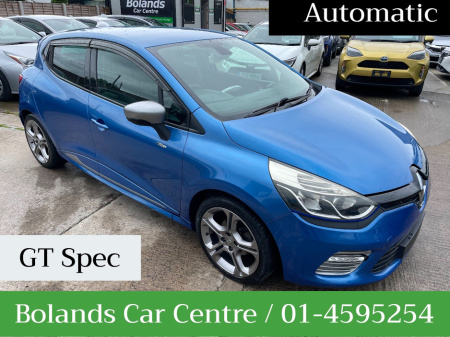 2014 Renault Clio AUTOMATIC 1.2 GT (Very Low Kms) 5DR MODEL  www.bolandscarcentre.ie €9,900