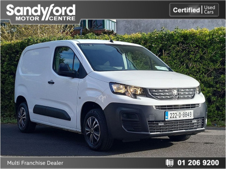 2022 Peugeot Partner 1.5 HDI 100 BHP*LOW KMS* €14,593