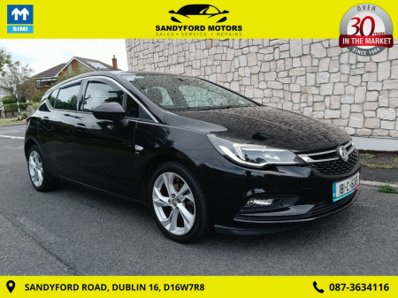 2018 Vauxhall Astra 1.4 Turbo SRI 147BHP 5DR €11,750