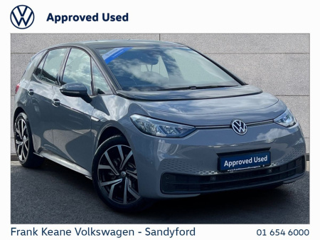 2023 Volkswagen ID.3 *Life* 145 Pro 58kWh @Frank Keane Volkswagen South Dublin €26,950