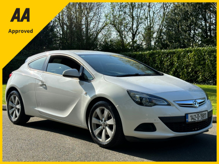 2014 Vauxhall Astra 1.4 GTC SPORT 3DR AUTO 140PS A €8,995