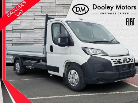 2025 Fiat Ducato Steel Dropside Single Cab Plus Vat