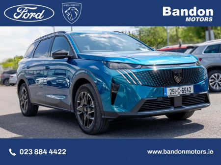 2025 Peugeot 5008 2025 Peugeot 5008 1.2 Hybrid 136bhp E-DCS6 Allure €49,950