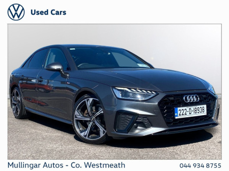 2022 Audi A4 35 TDI 163HP S Tronic S line €43,950