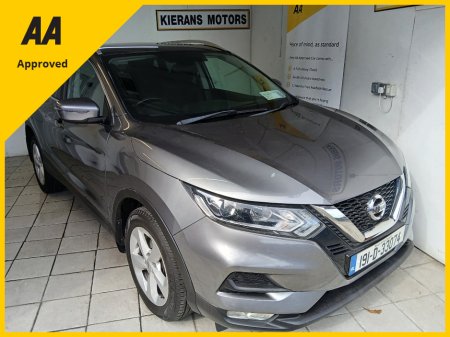2019 Nissan Qashqai 1.5 DCI  SV : PANORAMIC ROOF : REV CAMERA : SAT NAV : FINANCE ARRANGED : €18,500