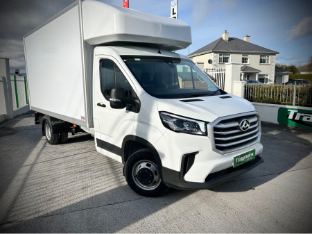 2025 Maxus Deliver 9 L4 DUAL RWD WITH LUTON BODY AND TAIL LIFT