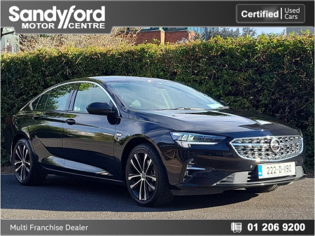 2022 Opel Insignia SRI 2.0D 174PS S/S FWD 6 Speed €22,950