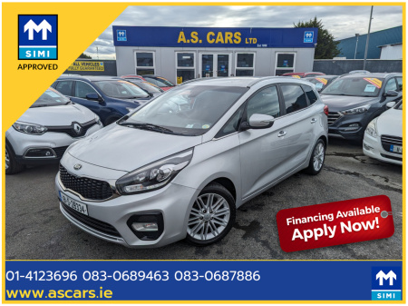 2018 Kia Carens EX 7 SEATER  ** IRISH CAR ** SAT NAV ** REVERSE CAMERA ** PARK SENSORS ** SUPERB EXAMPLE ** €12,495