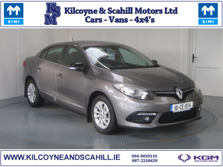 2016 Renault Fluence LIMITED EDITION 1.5 DCI 95 201 4DR