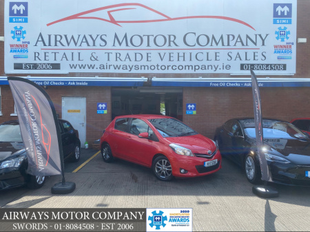 2014 Toyota Yaris * 1.3 * MANUAL * 5DR * REV CAM * AIRCON * ALLOYS * FOGS * €10,300