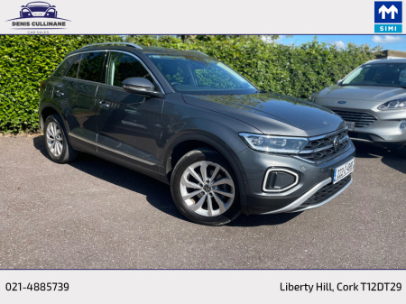 2022 Volkswagen T-Roc STYLE 1.0 TSI MANUAL | TINY MILEAGE | 12 MONTH WARRANTY | ALL TRADE INS CONSIDERED | COMPETITIVE FINANCE AVAILABLE | WALKAROUND VIDEO ON REQUEST. €27,950