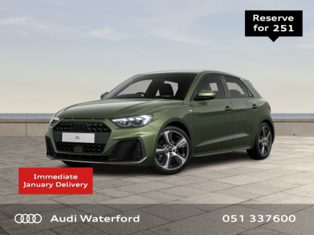 2025 Audi A1 SB 30 TFSI 116HP S-Line PCP from €425 per month