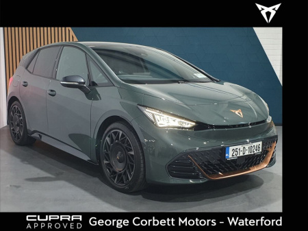 2025 Cupra Born VZ 79kWh 326bhp Upgraded Alloys (From €118 per week) €42,995