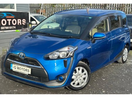 2016 Toyota Sienta 1.5 Petrol Hybrid Petrol 7 Seater Fresh Import €13,595