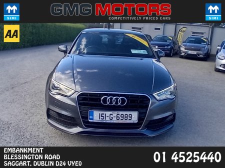 2015 Audi A3 1.4 TFSI 150 4DR AUTO 148BHP A S-TRONIC S LINE €13,950