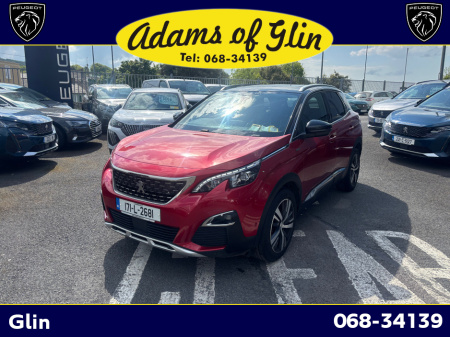 2017 Peugeot 3008 GT-LINE 1.6 BLUE HDI 120 4DR €14,950