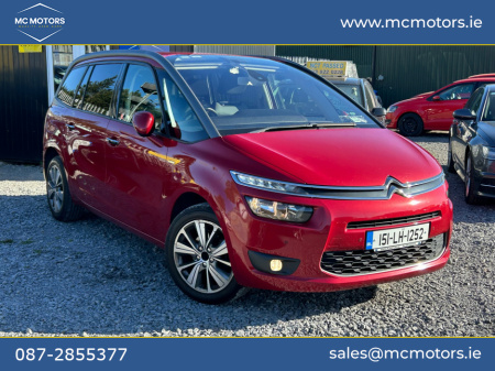 2015 Citroen Grand C4 Picasso WARRANTY + NCT + ROADSIDE ASSIST