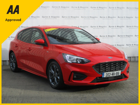 2020 Ford Focus ST-LINE EDITION 5DR 1.5 TD 120 M6. FULLY SERVICED AND GUARANTEED WITH NEW TIMING BELT FITTED !! CALL BRENDAN ON 0872051161