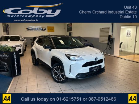 2021 Toyota Yaris 1.5 5DR Auto. 1 Owner Car Only 49km, New NCT, Alloy Wheels, MFSW, Sat Nav, Reverse Camera, Full Electrics, Cruise Control, Climate Control, Heated Seats, Half Leather, Mirror Link, BT, and more.