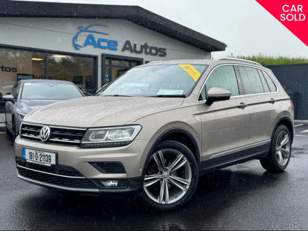 2018 Volkswagen Tiguan **DEPOSIT TAKEN** HIGHLINE 2.0 TDI **SUNROOF** - MANUAL - 12M WARRANTY - CAR: 915 €22,950