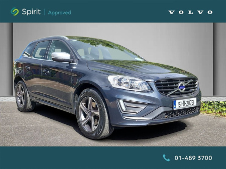 2015 Volvo XC60 D5 (215hp) AWD (4WD) R-Design Automatic, Full Nappa Leather Sport Seats, Heated Seats, Winter Pack, Rear Park Assist, Detachable Tow Bar, Full Volvo History, Power Tail Gate