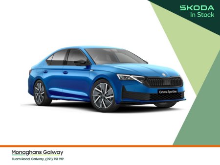 2025 Skoda Octavia Sportline 2,0 TDI 150hp DSG w/ ACC In Stock