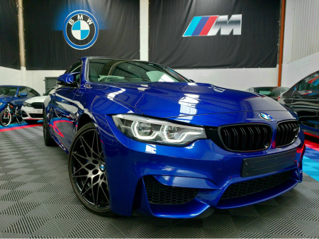 2019 BMW M4 M4 Competition Package ( MASSIVE SPEC) ULTIMATE PACKAGE- VISIBILITY PACKAGE- COMFORT PLUS PACKAGE- TECHNOLOGY PACKAGE- ADAPTIVE M SUSPENSION- HEAD UP DISPLAY- SURROUND VIEW- COMFORT ACCESS-