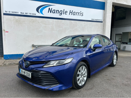 2019 Toyota Camry HYBRID SOL.  FINANCE AVAILABLE. TRADE IN WELCOME. www.nangleharris.ie. ALL CARS CHECKED WITH MOTORCHECK.IE CALL 01 5620011 €21,900