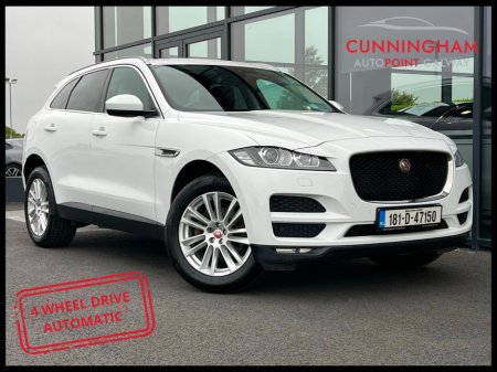 2018 Jaguar F-Pace 2.0D Portfolio AWD 180PS €21,990