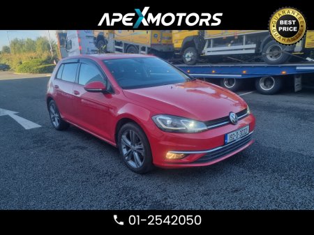 2019 Volkswagen Golf FINANCE ARRANGED * LOW LOW KMs * 1.4 HIGHLINE * LEATHER INTERIOR * AUTOMATIC * NEW NCT SEP-27 * LOW TAX * AA APPROVED  * 101 SAFETY CHECKLIST * 12-MONTH ROADSIDE ASSIST  * IMMACULATE * TOP-SPEC * 21Km €21,949