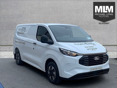 2025 Ford Transit Custom PHEV 320 h1 232ps, Price Ex VAT