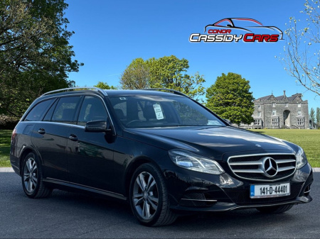 2014 Mercedes-Benz E Class E220 CDI BE SE 5 STS 5DR Auto