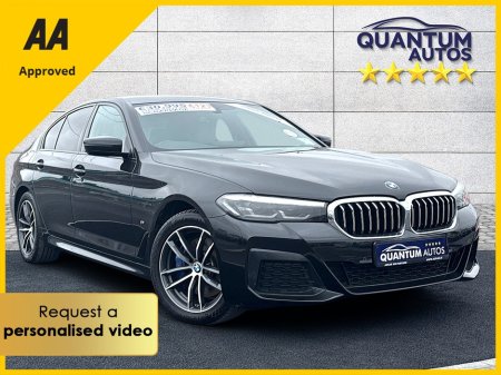 2021 BMW 5 Series 2021 530E M SPORT 2.0 PHEV 290 BHP AUTOMATIC SALOON €147 P/W WITH NO CASH DEPSOIT 10 DAY SALE NOW ON!!