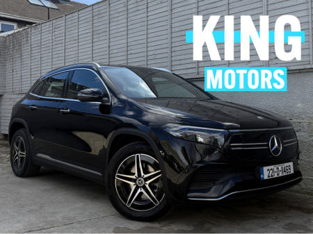 2022 Mercedes-Benz EQA 250 AMG 5DR AUTO / 10in Touchscreen Multimedia Display / Apple CarPlay / Android Auto/ Satellite Navigation System / Park Camera / Front and rear park sensors / ***FINANCE PACKAGES AVAILABLE*** €31,899