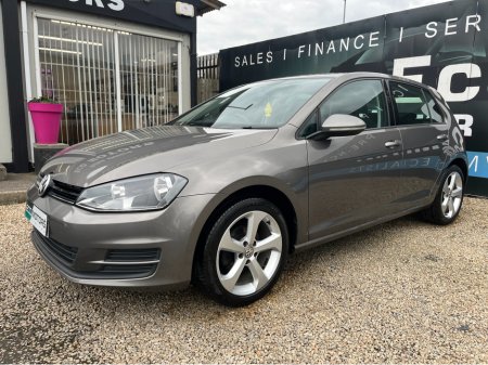 2017 Volkswagen Golf S TSI BLUEMOTION TECHNOLOGY, 1.2 MANUAL, 2 YEAR NCT , LOW MILEAGE €14,495